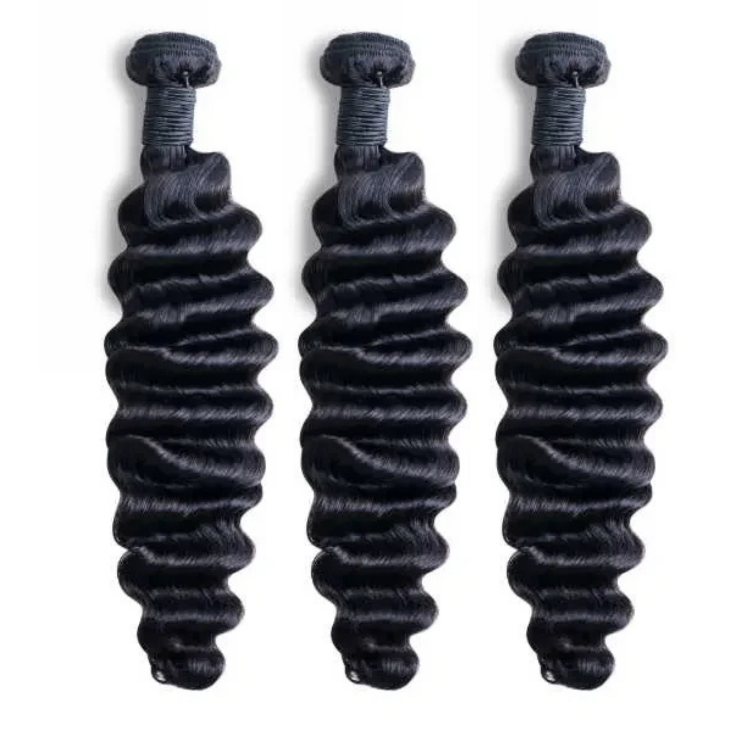 3PC Loose Deep Wave Virgin Bundles