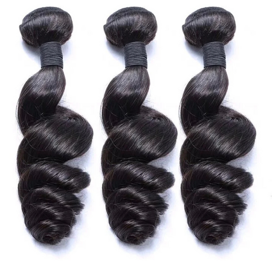 3PC Loose Wave Virgin Bundles